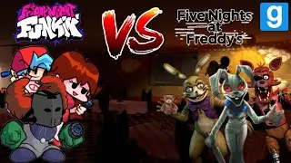 FNF Gmod | Friday Night Funkin Takes Over Freddy Fazbear's!