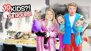 Becoming PARENTS to 10 KIDS for 24 Hours! ft/ Shot of the Yeagers