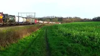 41566 Ludwigshafen - Anvers Combinant 186 111 et 186 230 Crossrail