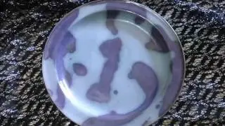 Museum 888 : Song Dynasty Jun Kiln Purple Strip 5-pins Dish 執到寶博物館：宋官鈞紫斑五圓支釘碟