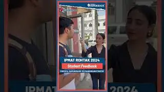 IPMAT Rohtak 2024 Paper - Student's Feedback  | IPMAT Rohtak Student's Reaction from Bhopal #shorts