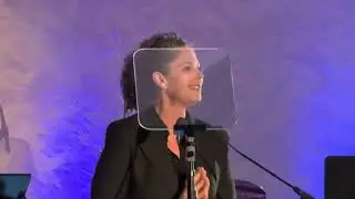 More laughs from Dana Goldberg at the 26th WIN ceremony 10/24/24 at The Beverly Hills Hotel