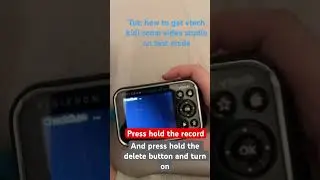 Tut: how to get vtech kidizoom video studio on test mode