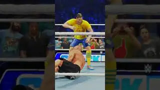 Brock Lesnar vs Football player WWE Smackdown live #wwe #wwesmackdown #wwe2k22#wwe games