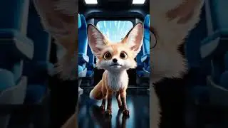 Fox Boards the Wrong Transport Instant Confusion | Funny Animated Short | Ease Loop