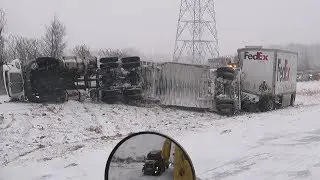 TRUCK DRIVER IN CANADA (TORONTO TO WINNIPEG) PART 2