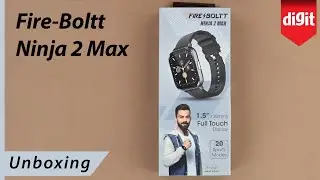Fire-Boltt Ninja 2 Max Unboxing