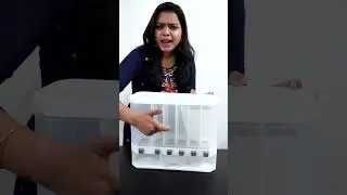 Easy Kitchen Grocery Organizer #kitchengadgets #telugu #organizer #kitchenitems
