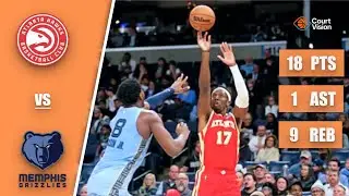 Onyeka Okongwu - 18 Points, 9 Rebounds, 1 Assist vs Grizzlies - 2025-26 Regular Season