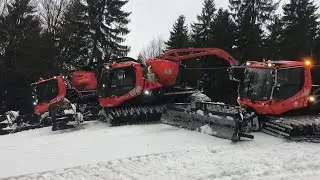 Pisten bully 600 W 4,6+ a Pisten bully 600 a 400 - Rozhrnování sněhu
