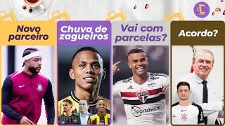 Corinthians busca NOVO PARCEIRO pra RENOVAR com Memphis l Alisson parcelado? l Chuva de zagueiros e+