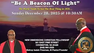 Be A Beacon Of Light - December 28, 2025