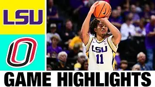 LSU vs Omaha Highlights | Men's Basketball | College Basketball 2025