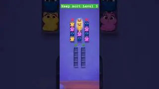 Kitty Sort: Twisted Tails Level 3 #shortsfeed