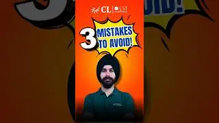 CLAT 2026: 3 Mistakes That Can Ruin Your Preparation! #clat2026 #mistakestoavoid #ytshorts