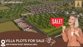 Villa Plots for sale in Bidrahalli KR Puram East Bengaluru Book Now - +91-63663-55263