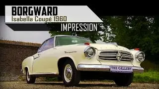 BORGWARD ISABELLA Coupé 1960 - Modest test drive - Engine sound | SCC TV
