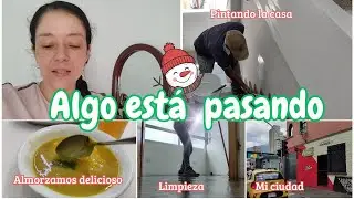 LIMPIEZA Y PINTURA EN LA CASA ✅ ALGO ME ESTÁ PASANDO 🙂 DELICIOSO ALMUERZO 😋