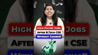 💰Top 5 High Paying Tech Careers 2025❌❌No Coding (😮Salaries Revealed) #Shorts #BTech #BTechJobs #CSE