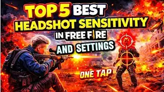 Top 5 hidden headshot settings in free fire 🔥🔥 it's make you pro 🔥🤯&hearts;️