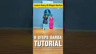Learn Easy 8 Step Garba | Step-by-Step Beginner Tutorial 💃 #sagardancestudio #sagarkangasiya