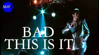Bad This is it rehearsal Michael Jackson (studio version)