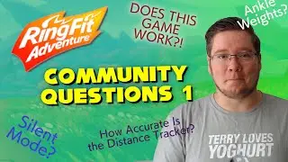 Ring Fit Adventure Community Questions #1 (Ankle Weights, Overhead Hip Shake, Silent Mode and more!)