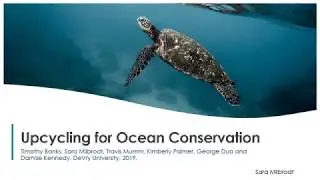 Upcycling For Ocean Conservation