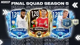 Final Squad FIFA Mobile Season 5 | Goodbye FM 21 | FIFA Mobile Indonesia