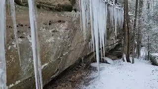 Pogue Creek Canyon in Winter