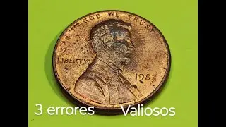 ☝️3 errores del centavo Lincoln 1983 el tercero es valiosisimo 💵💸🕵️ ojo