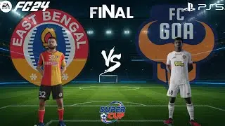 LIVE🔴East Bengal vs FC Goa Super Cup match | FC24 gameplay