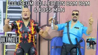 WWE Mattel Creations Exclusive Ultimate Coliseum Collection Series 6 Bam Bam Bigelow & Big Boss Man!