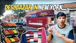 Desi Bazar In New York Jackson Heights Summer Trip 2024 Ep-3 #newyork #jacksonheights #usa