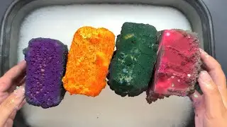 Assorted Pasted Blocks sizzling Water Crush and paste play💕