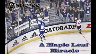 NHL 22 (PS4) - A Maple Leaf Miracle, Buzzer Beating Comeback