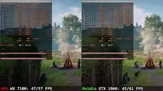 Assassin's Creed Valhalla Benchmark Run - AMD Radeon WX 7100 vs Nvidia GTX 1060 6 GB