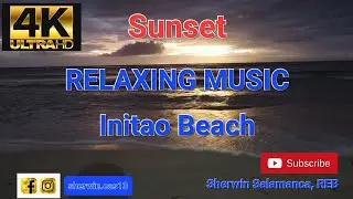 Relaxing View at Initao Beach | Don Arc Sunset | DJI Mini 2 Cinematic 4K #Sunset #Oceanview