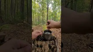 French Press Coffee - Ultralight Set Up With Toaks & Jetboil #camping #coffee #ultralight