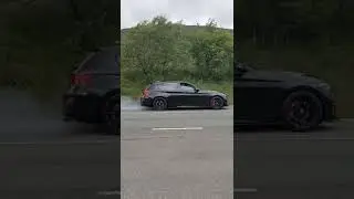 BMW m140i Burnout