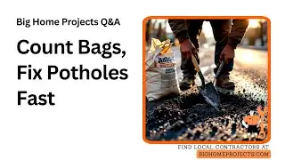 Pothole Bag Count Using Bag Volume Coverage