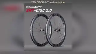 A must-have product! ELITEWHEELS Carbon Wheels ENT 2.0 Disc Brake 700c Carbon Rim Center Lock Road
