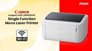 Canon imageCLASS LBP6030W Wi-Fi Single Function Mono Laser Printer I Ryans Computers