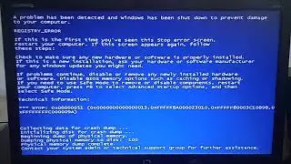 Stop: 0x00000051 Blue Screen