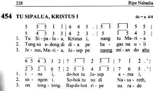 TU SIPALUA, KRISTUS I || RIPE NABADIA || ENDE HURIA KATOLIK || BETK No. 454