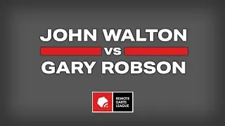 REPLAY | John Walton vs. Gary Robson | Remote Darts League