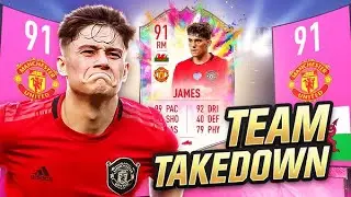 INSANE 91 RATED *SUMMER HEAT* DANIEL JAMES TEAM TAKEDOWN vs CapGunTom!!! (FIFA 20 TEAM TAKEDOWN)