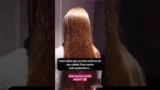 Um dos motivos do seu cabelo ficar todo quebrado, a escova!😱😱 #shots #dicas