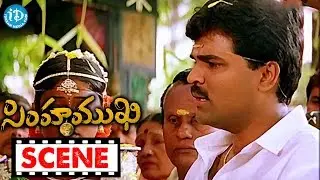 Simhamukhi Movie Scenes - Namitha Comes To Know About Parthiepan's Criminal Cases Filed On Him
