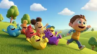 Fall Guys Silly Beans escorregou no final 🤪🟣 | Can&ccedil;&atilde;o infantil divertida | Rimas para crian&ccedil;as